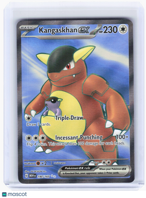 2023 Pokemon—Kangaskhan ex #190 Scarlet & Violet 151—Ultra Rare Holo [MP]