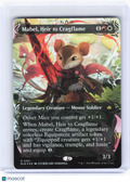 2024 MTG—Mabel, Heir to Cragflame #351 Bloomburrow—Rare Raised Foil (Borderless)