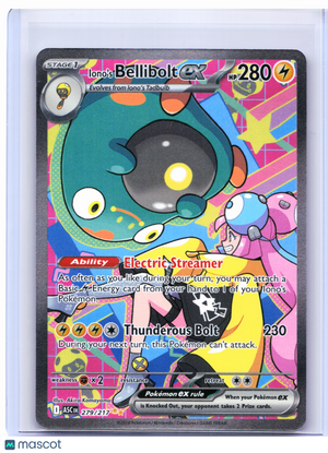 2026 Pokemon—Iono's Bellibolt ex #279/217 Ascended Heroes—SIR Holo