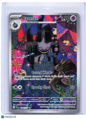 2026 Pokemon—Banette #234/217 Ascended Heroes—Illustration Rare Holo