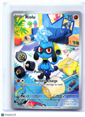 2023 Pokemon—Riolu #215/198 Scarlet & Violet Base Set—Illustration Rare [HP]