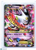 2016 Pokemon—M Gengar EX #XY166 XY Promos—Black Star Promo Holo [Damaged]