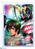 2025 Gundam—Resource (Unicorn Gundam) (Banagher Links) #RP-005—Promo Foil