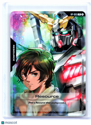 2025 Gundam—Resource (Unicorn Gundam) (Banagher Links) #RP-005—Promo Foil