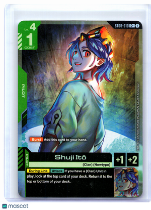 2025 Gundam Card Game—Shuji Itō #ST06-010 Clan Unity—Common+ Foil