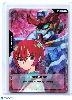 2025 Gundam—Resource (Suletta Mercury) #RP-010—Promo Foil (Anime Expo 2025)