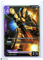 2025 Gundam—Gundam Gusion Rebake #GD02-055 Dual Impact—Legend Rare Foil