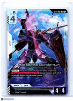 2025 Gundam Card Game—Aile Strike Gundam #ST04-001 SEED Strike—Legend Rare Foil