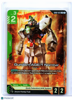 2025 Gundam Card Game—Gundam AGE-1 Normal #GD02-021 Dual Impact—Legend Rare Foil