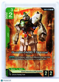 2025 Gundam Card Game—Gundam AGE-1 Normal #GD02-021 Dual Impact—Legend Rare Foil