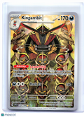 2023 Pokemon—Kingambit #220/198 Scarlet & Violet Base Set—Illustration Rare Holo