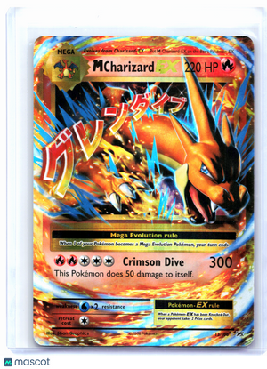 2016 Pokemon—M Charizard EX #13/108 Evolutions—Ultra Rare Holo [Lightly Played]