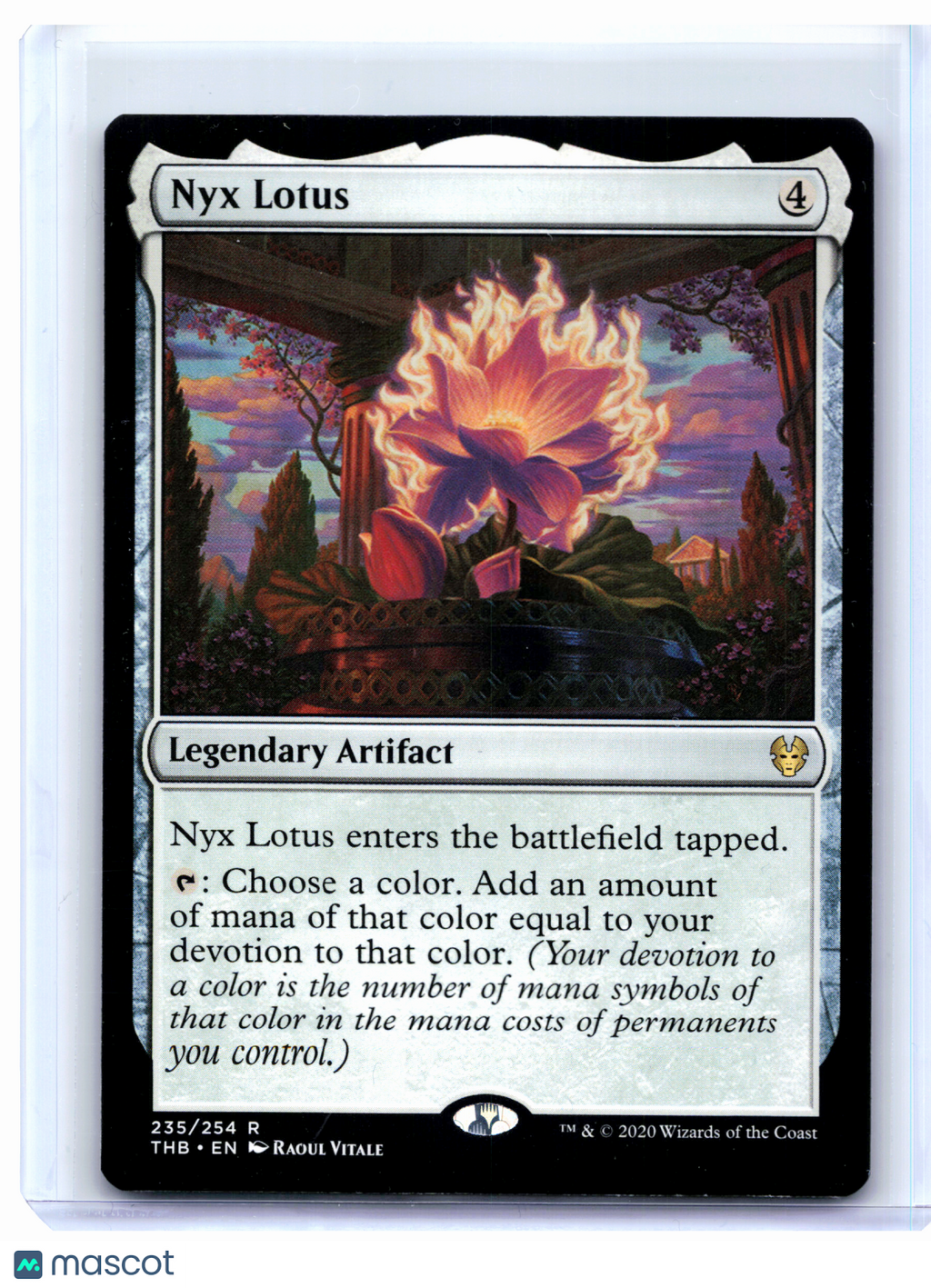2020 Magic: The Gathering—Nyx Lotus #235 Theros Beyond Death—Rare Nonfoil