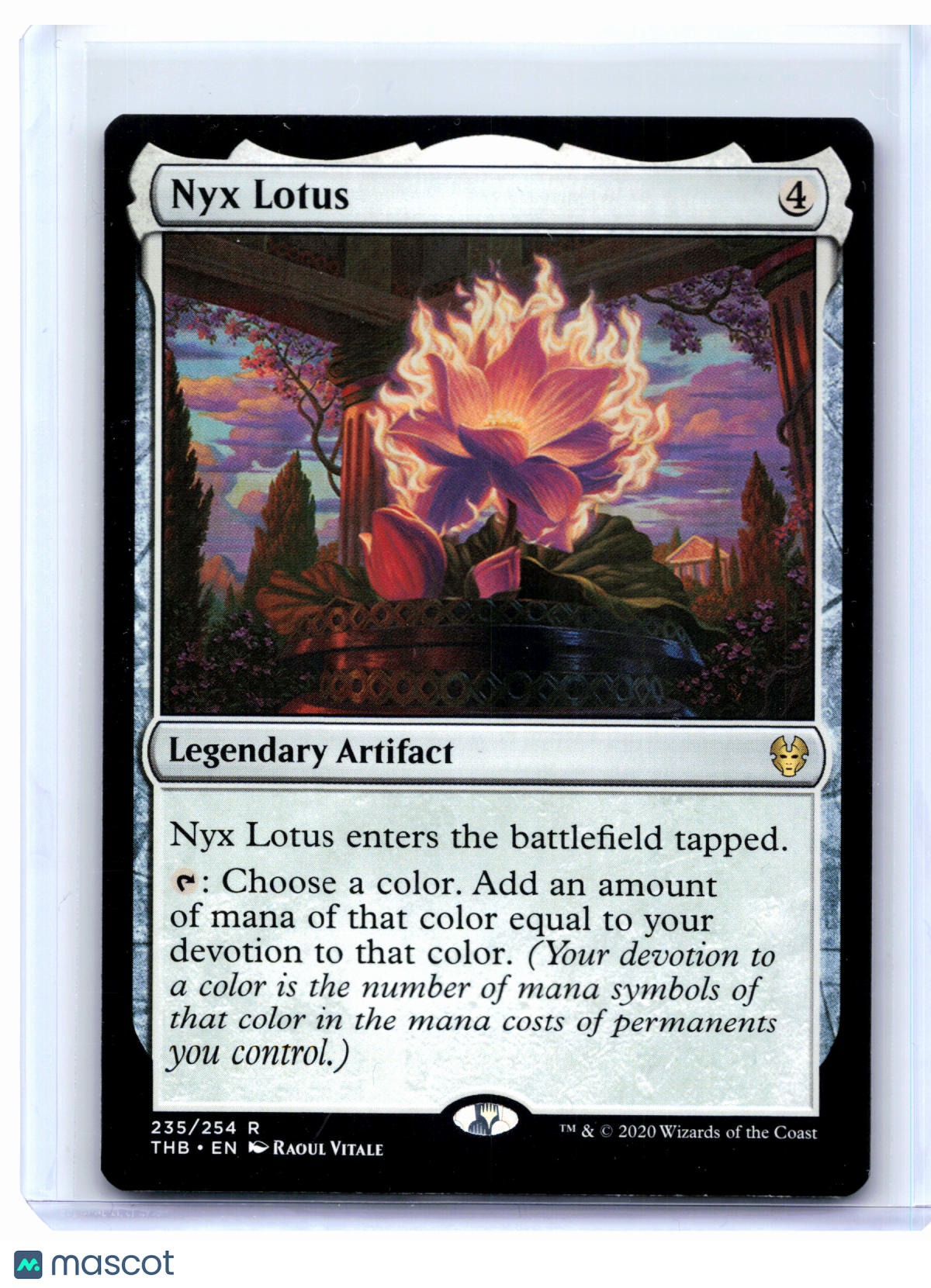 2020 Magic: The Gathering—Nyx Lotus #235 Theros Beyond Death—Rare Nonfoil