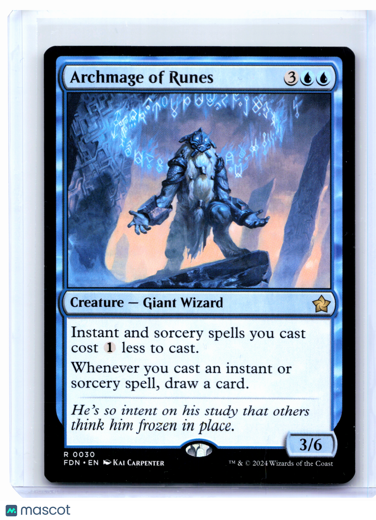 2024 Magic: The Gathering—Archmage of Runes #0030 Foundations—Rare Nonfoil