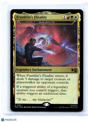 2026 Magic: TG—Franklin's Finality - Annie Joins Up #0281 MSC—Surge Foil [LP]