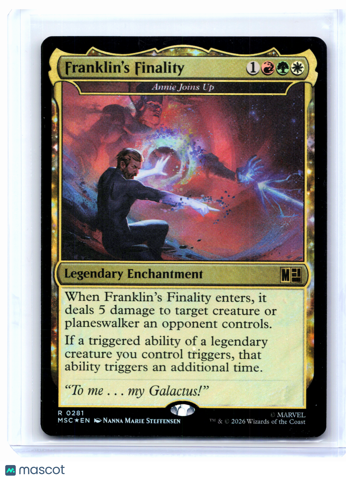 2026 Magic: TG—Franklin's Finality - Annie Joins Up #0281 MSC—Surge Foil [LP]