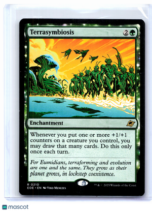 2025 Magic: The Gathering—Terrasymbiosis #0210 Edge of Eternities—Rare Nonfoil