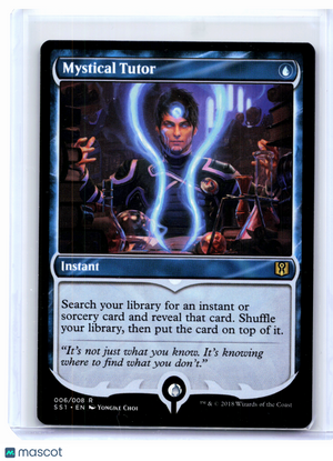 2018 Magic: TG—Mystical Tutor #006 Signature Spellbook: Jace—Rare Nonfoil