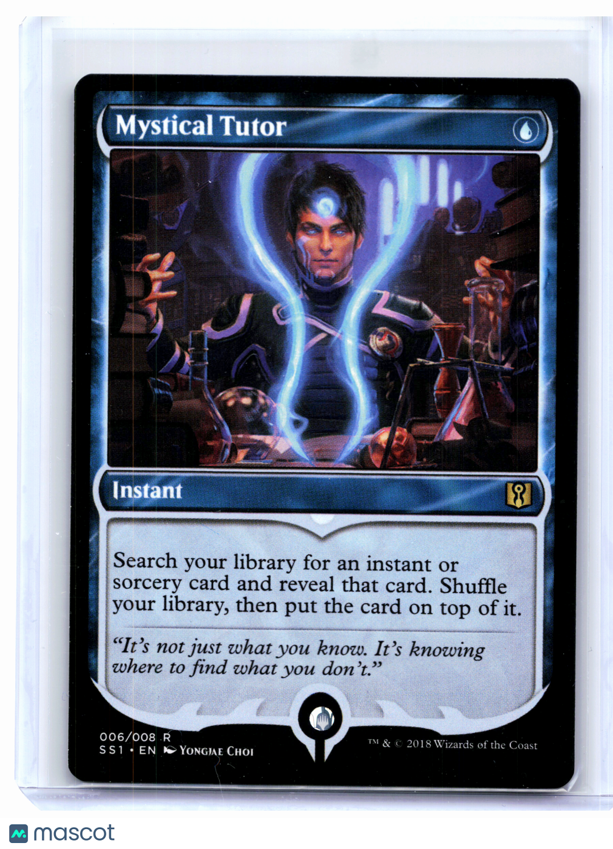 2018 Magic: TG—Mystical Tutor #006 Signature Spellbook: Jace—Rare Nonfoil
