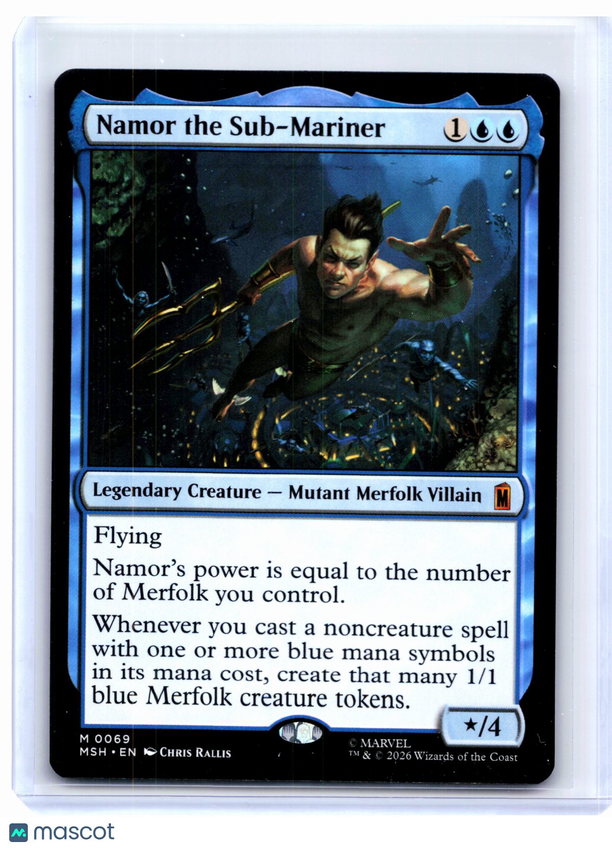 2026 Magic: TG—Namor the Sub-Mariner #0069 Marvel Super Heroes—Mythic Nonfoil