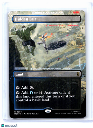 2026 Magic: TG—Hidden Lair (Borderless) #0383 Marvel Super Heroes—Rare Nonfoil