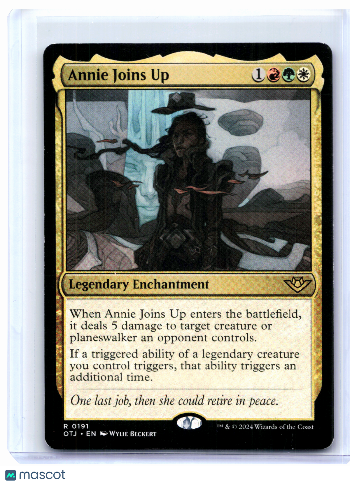 2024 Magic: TG—Annie Joins Up #0191 Outlaws of Thunder Junction—Rare Nonfoil