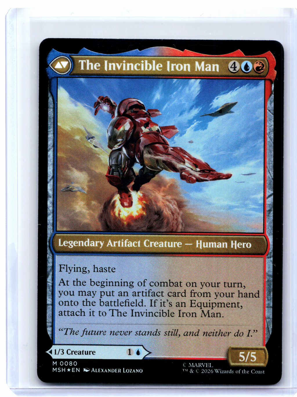 2026 Magic: TG—Tony Stark #0080 Marvel Super Heroes—Mythic Foil [LP]