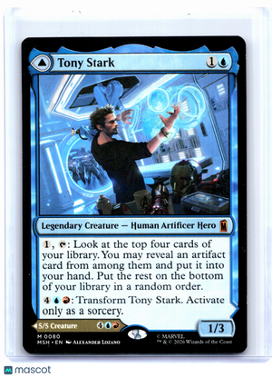 2026 Magic: TG—Tony Stark #0080 Marvel Super Heroes—Mythic Nonfoil
