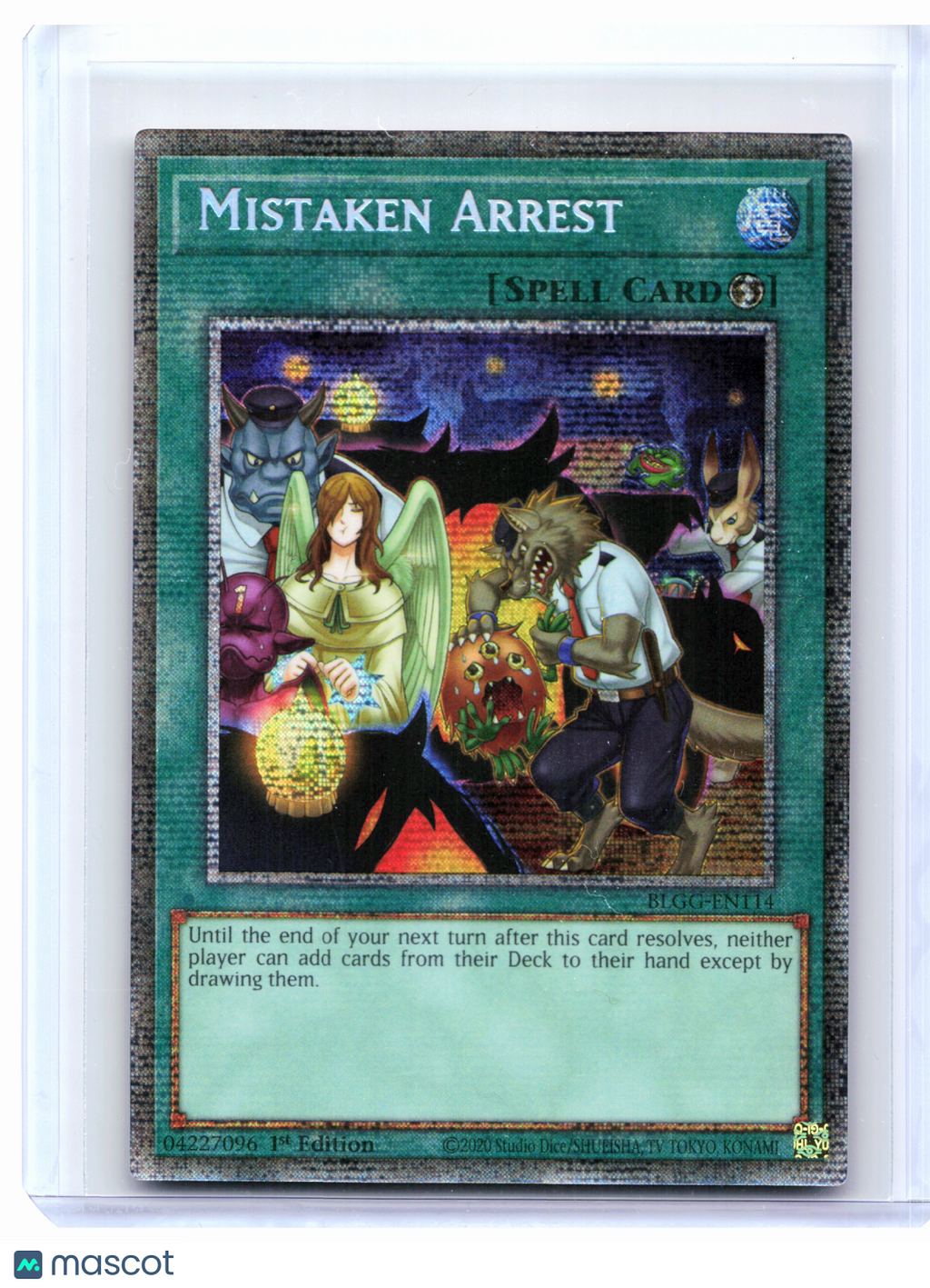 2026 Yu-Gi-Oh! TCG—Mistaken Arrest #BLGG-EN114—Starlight Rare Foil (1st Edition)