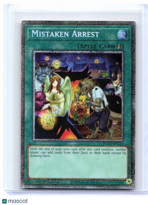 2026 Yu-Gi-Oh! TCG—Mistaken Arrest #BLGG-EN114—Starlight Rare Foil (1st Edition)