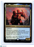 2026 Magic: TG—Captain America, Living Legend #0003 Media Promos—Foil [Sealed]