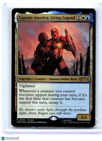 2026 Magic: TG—Captain America, Living Legend #0003 Media Promos—Foil [Sealed]