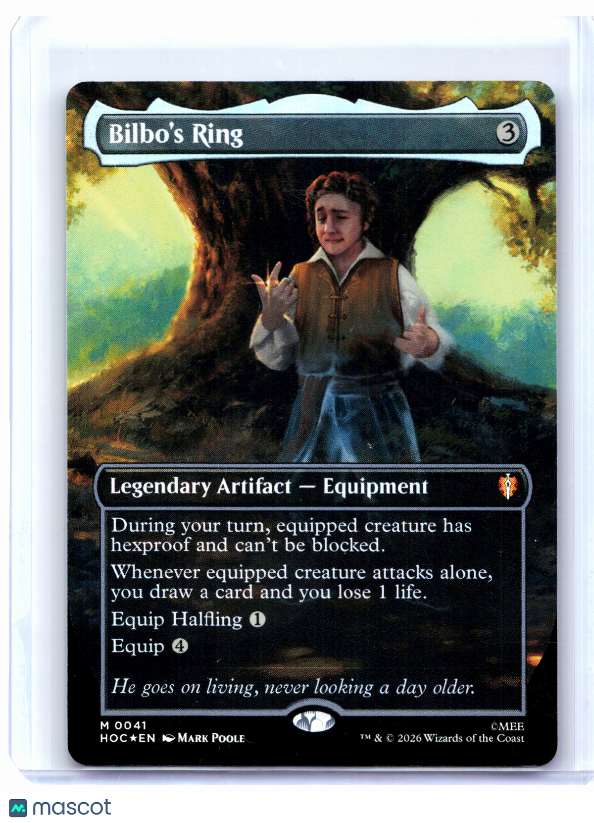 2026 Magic: TG—Bilbo's Ring (Borderless) #0041 The Hobbit Eternal—Mythic Foil