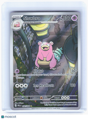 2026 Pokemon—Slowbro #90 Pitch Black—Illustration Rare Holo [Moderately Played]