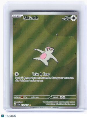 2024 Pokemon—Slakoth #212 Surging Sparks—Illustration Rare Holo [Lightly Played]