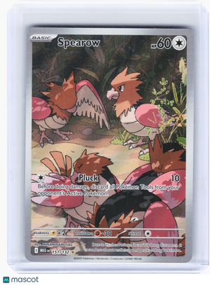 2025 Pokemon—Spearow #151 Mega Evolution—Illustration Rare Holo [Lightly Played]