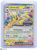 2025 Pokemon—Jolteon ex #30 Prismatic Evolutions—RR Holo (PE Stamped) (Sealed)