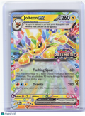2025 Pokemon—Jolteon ex #30 Prismatic Evolutions—RR Holo (PE Stamped) (Sealed)
