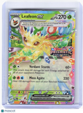 2025 Pokemon—Leafeon ex #6 Prismatic Evolutions—RR Holo (PE Stamped) (Sealed)