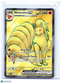 2023 Pokemon—Ninetales ex #186/165 Scarlet & Violet 151—Ultra Rare Holo