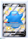 2021 Pokemon—Ditto V #SV118/SV122 Shining Fates: Shiny Vault—Shiny Holo Rare
