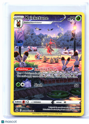 2023 Pokemon—Kricketune #GG02/GG70 Crown Zenith: Galarian Gallery—Ultra Rare