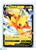 2023 Pokemon—Pikachu V #SWSH285 Sword & Shield Promos—Black Star Promo Holo [LP]