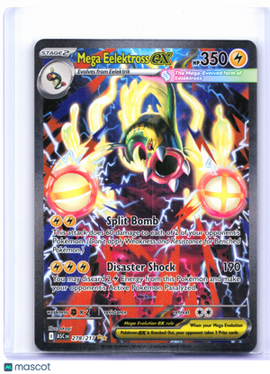 2026 Pokemon—Mega Eelektross ex #278/217 Ascended Heroes—SIR Holo
