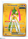 2023 Pokemon—Iron Valiant ex #261/182 Paradox Rift—Hyper Rare Holo [LP]