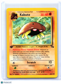 1999 Pokemon—Kabuto #50/62 Fossil—Common Nonholo (1st Edition) [Lightly Played]