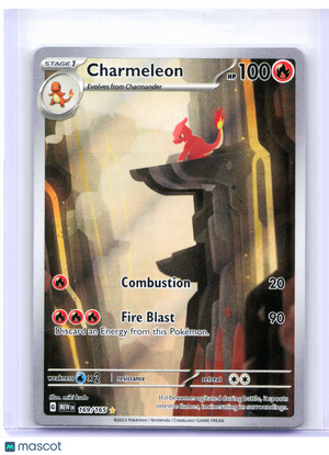 2023 Pokemon—Charmeleon #169/165 Scarlet & Violet 151—Illustration Rare [DMG]