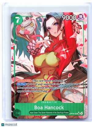 2026 One Piece—Boa Hancock (Alternate Art) #OP16-032 The Time of Battle—SR Foil