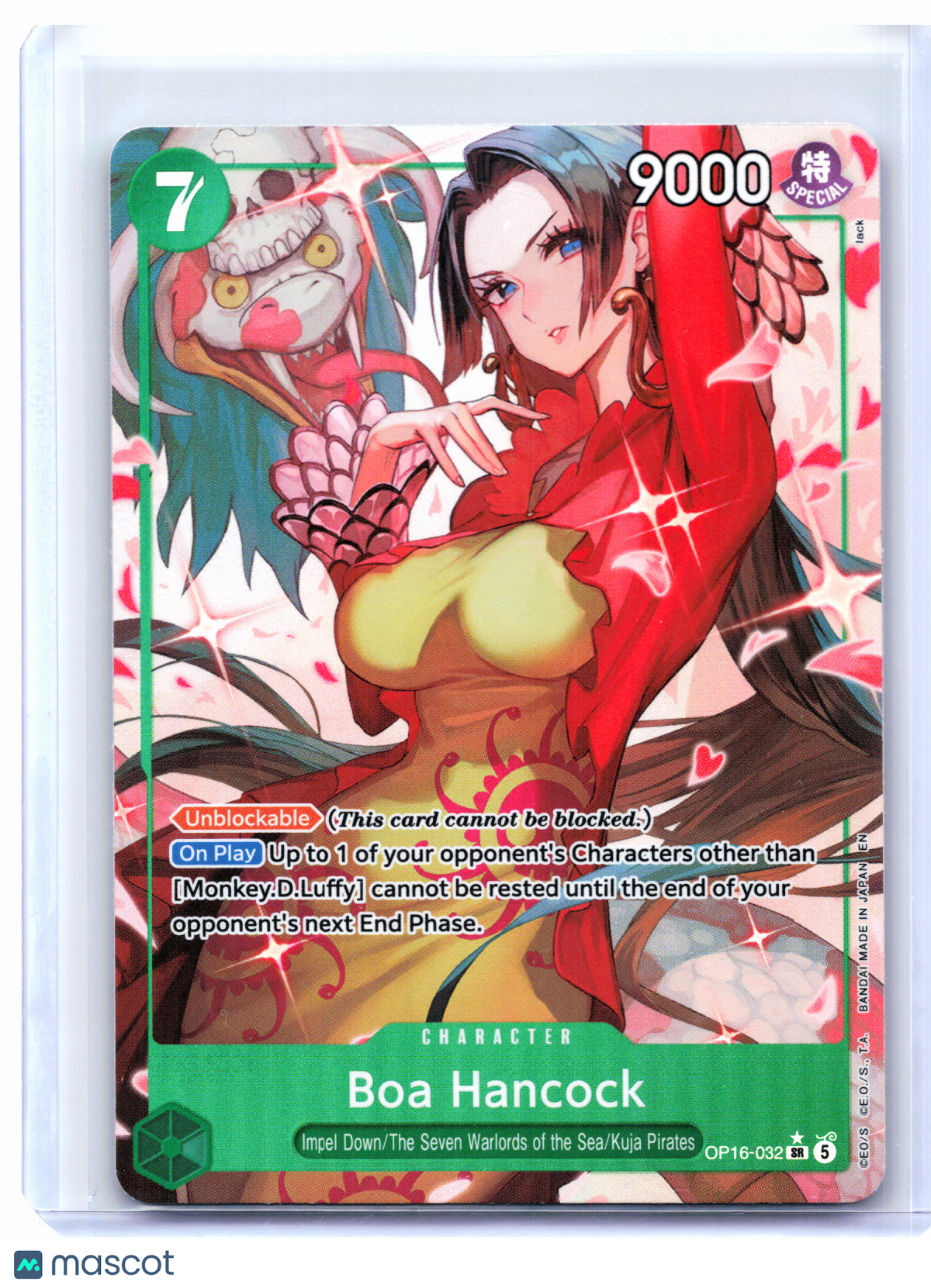 2026 One Piece—Boa Hancock (Alternate Art) #OP16-032 The Time of Battle—SR Foil